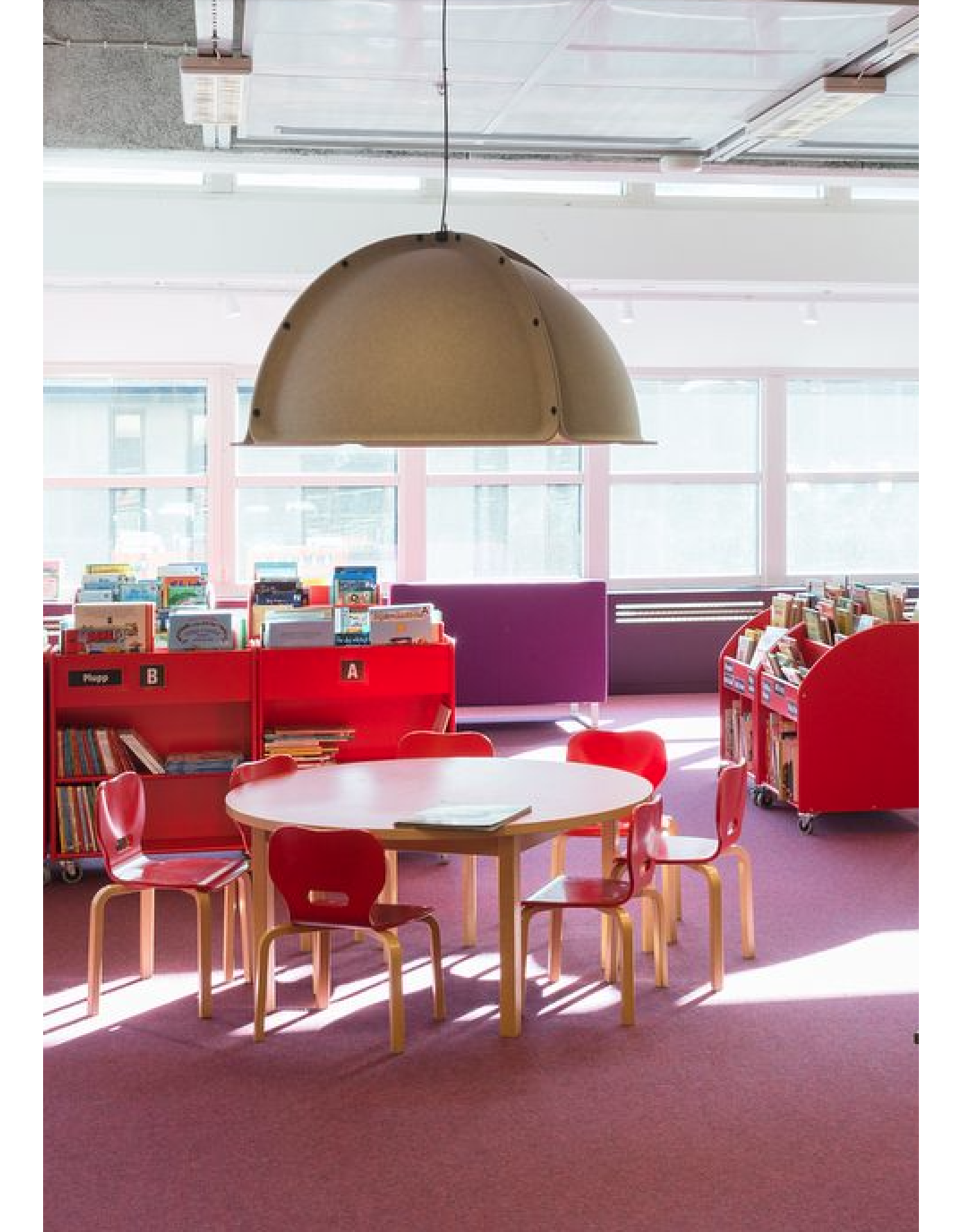 HOOD LED PENDANT LAMP IN SAND COLOUR