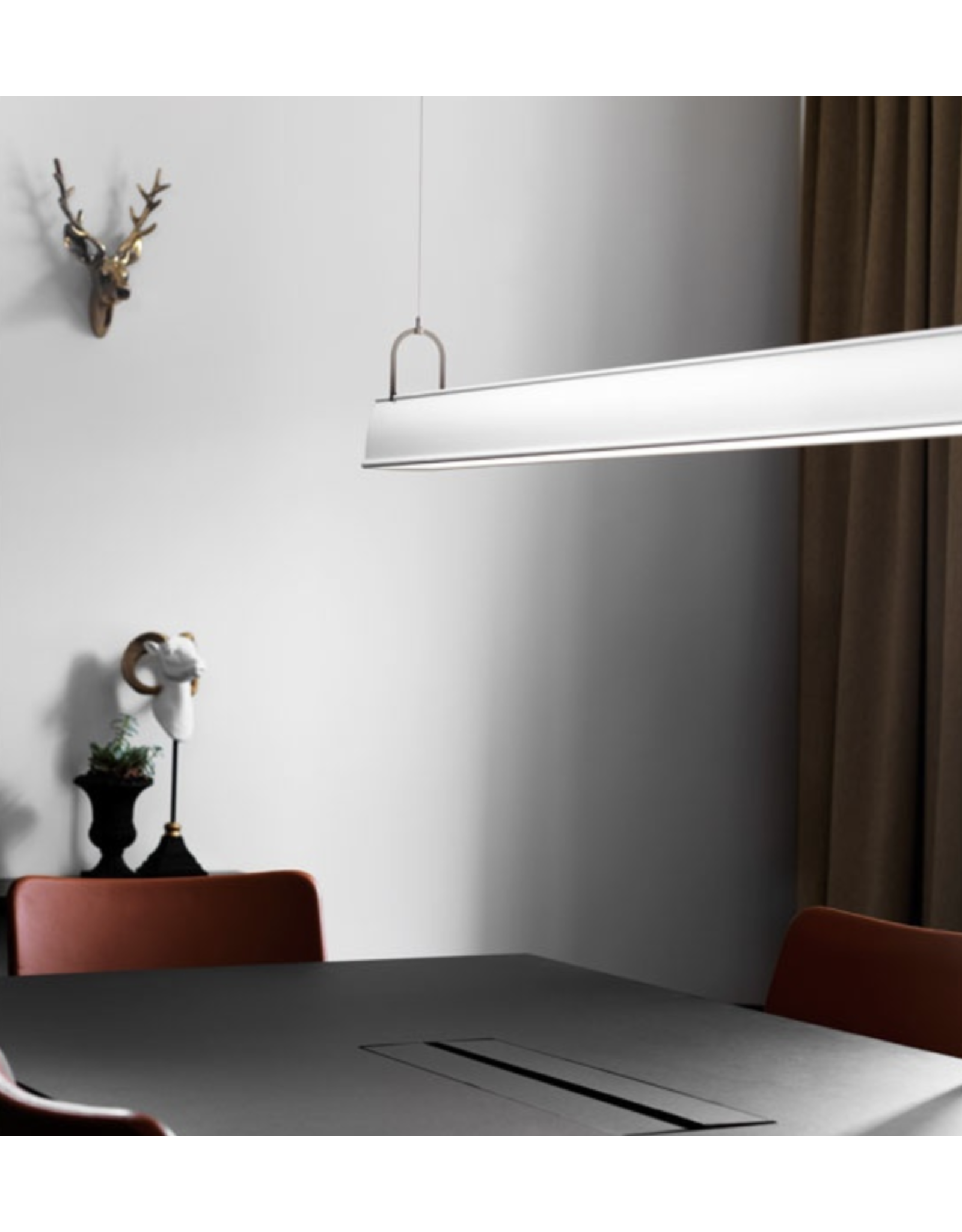L0111 WORKER LINEAR SINGLE LUMINARE PENDANT LAMP