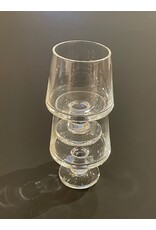 PAIR OF 1950's STACKABLE STUB TAPERED LIQUER STEM GLASSES