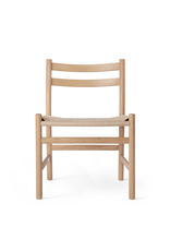 (SHOWROOM ITEM) CH47 CHAIR WITH SOLID OAK FRAME