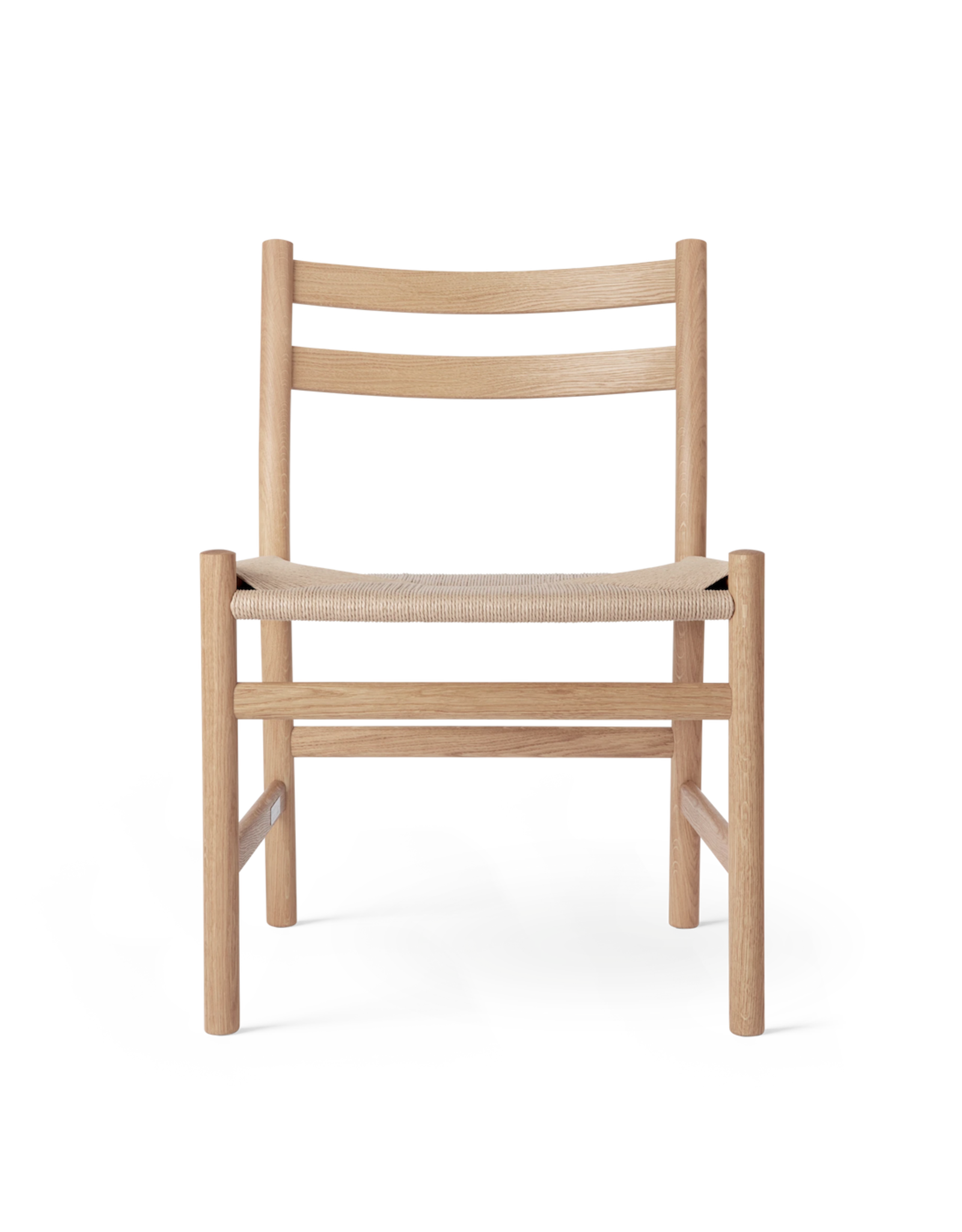(SHOWROOM ITEM) CH47 CHAIR WITH SOLID OAK FRAME