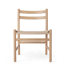 (SHOWROOM ITEM) CH47 CHAIR WITH SOLID OAK FRAME