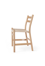 (SHOWROOM ITEM) CH47 CHAIR WITH SOLID OAK FRAME