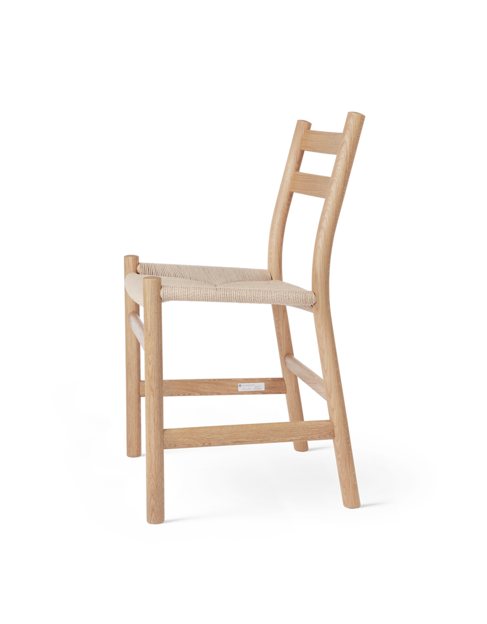 (SHOWROOM ITEM) CH47 CHAIR WITH SOLID OAK FRAME