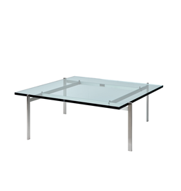 (SHOWROOM ITEM) PK61 COFFEE TABLE IN GLASS TOP