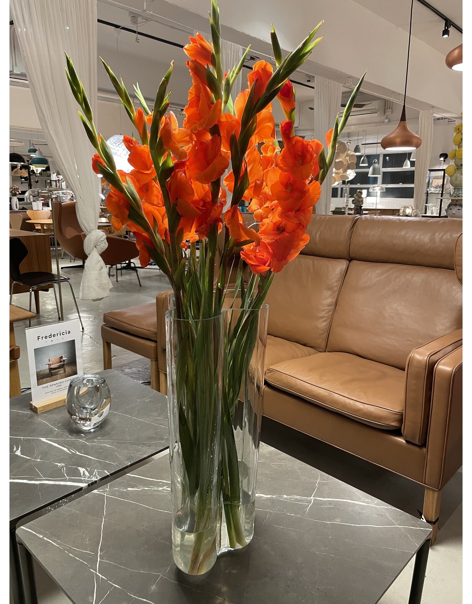 AALTO VASE, CLEAR, 600 MM