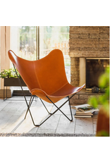 (SHOWROOM ITEM) THE LEATHER BUTTERFLY CHAIR