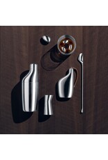 SET OF 4 SKY MIRRORED STAINLESS STEEL ICE CUBES