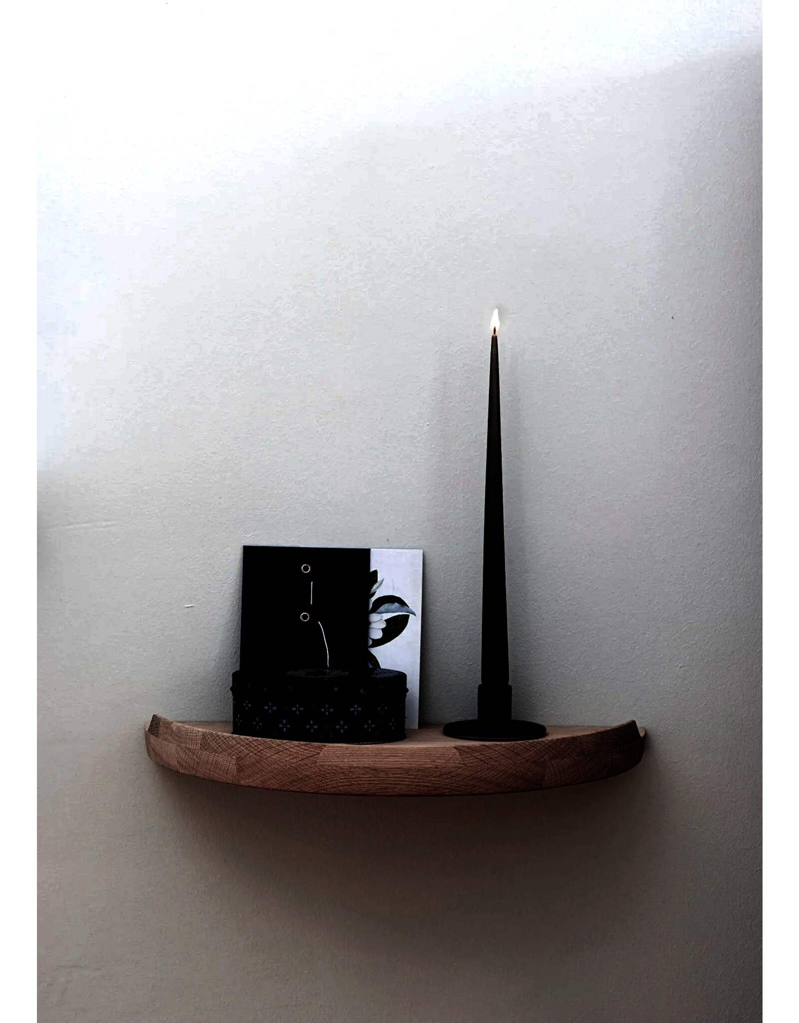 Aakjaer Furniture ARCUS CONSOLE SHELF IN SMOKED OIL OAK