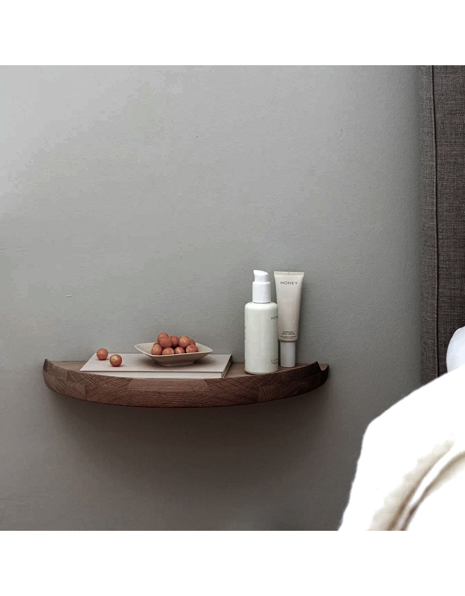 Aakjaer Furniture ARCUS CONSOLE SHELF IN SMOKED OIL OAK