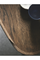 NO.55 SMALL COFFEE TABLE IN SMOKED OIL OAK