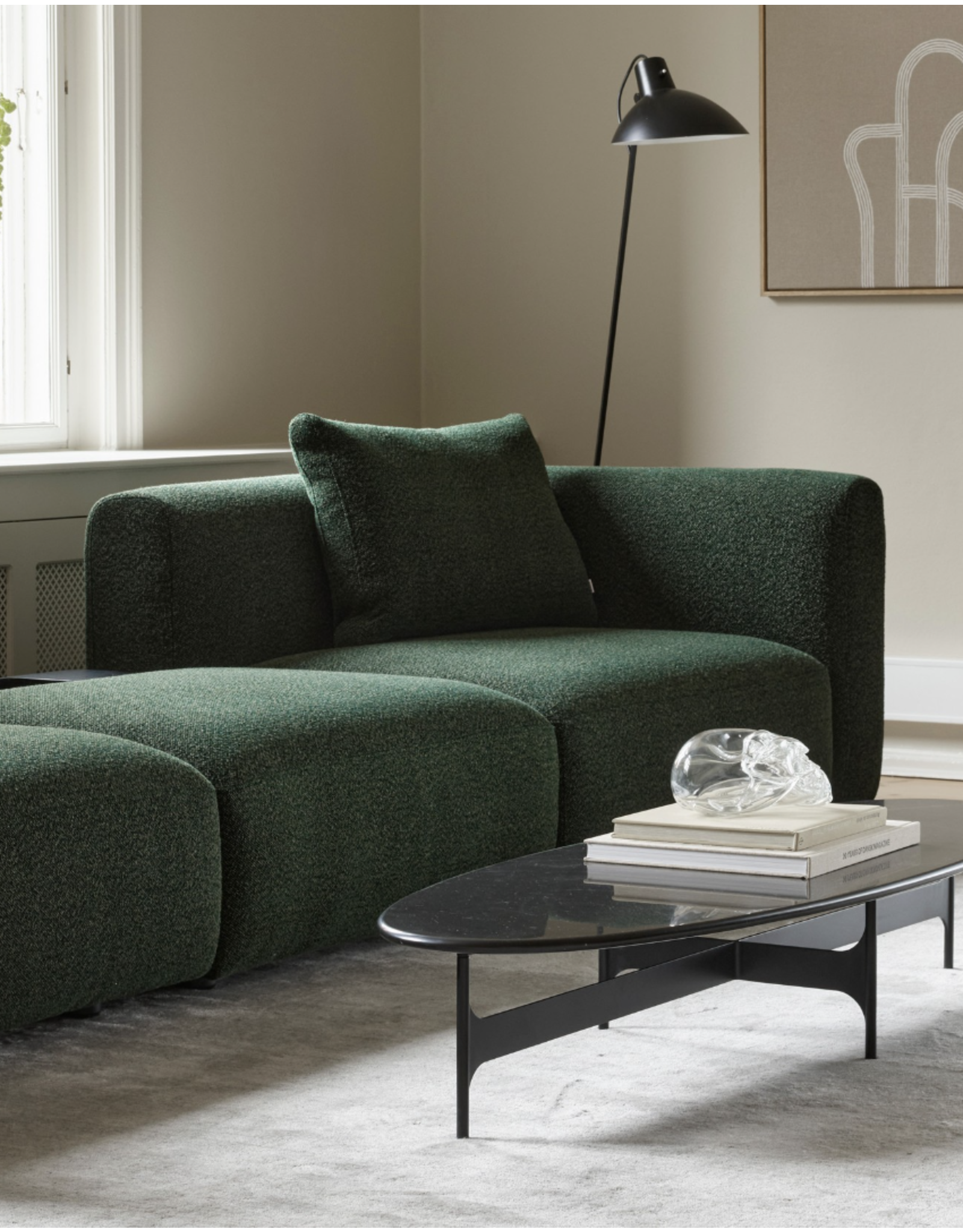 FLOEMA OVAL COFFEE TABLE