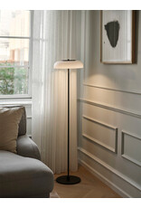 BLOSSI FLOOR LAMP IN OPAL GLASS SHADE