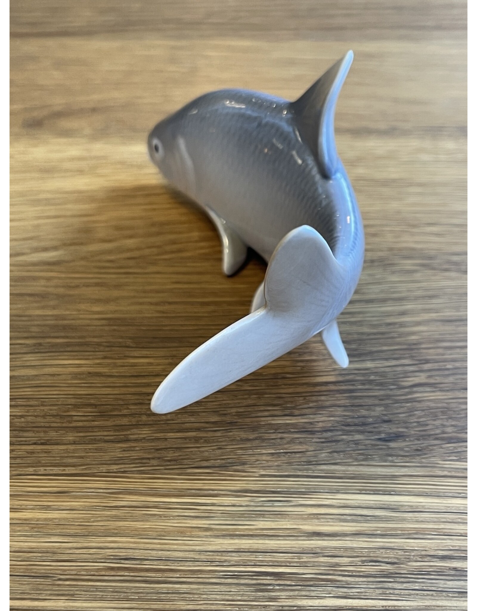 1960's ROYAL COPENHAGEN FIGURINE OF A LIVELY ROACH FISH