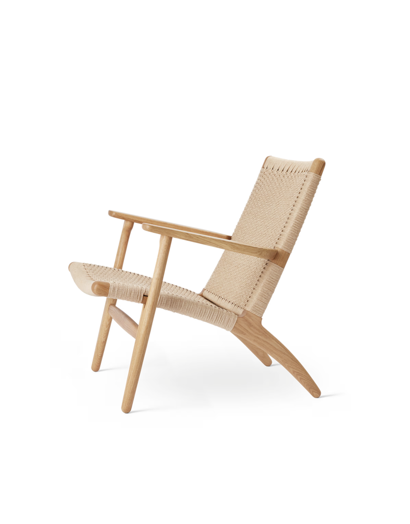 CH25 EASY CHAIR IN OAK