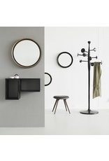 (SHOWROOM ITEM) TRUMPET COATSTAND IN BLACK POWDERCOATED