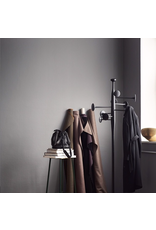 TRUMPET COATSTAND IN BLACK POWDERCOATED