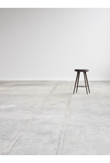 ETHICAL MEDIUM HIGH STOOL, DARK STAINED HARDWOOD