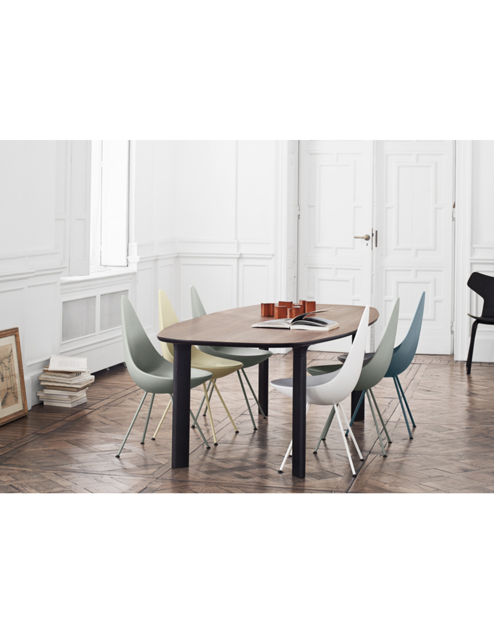 (BARGAIN CORNER) DROP 3110 STORM BLUE COLOUR CHAIR