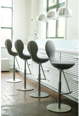 (BARGAIN CORNER) EIGHT HEIGHT ADJUSTABLE BARSTOOL