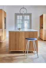 (BARGAIN CORNER) ETHICAL HIGH STOOL IN RECYCLED ALUMINIUM