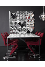MIRROR SCULPTURE W/9 PYRAMIDS