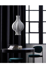 (SHOWROOM ITEM) ONION-SHAPED PENDANT LAMP IN WHITE
