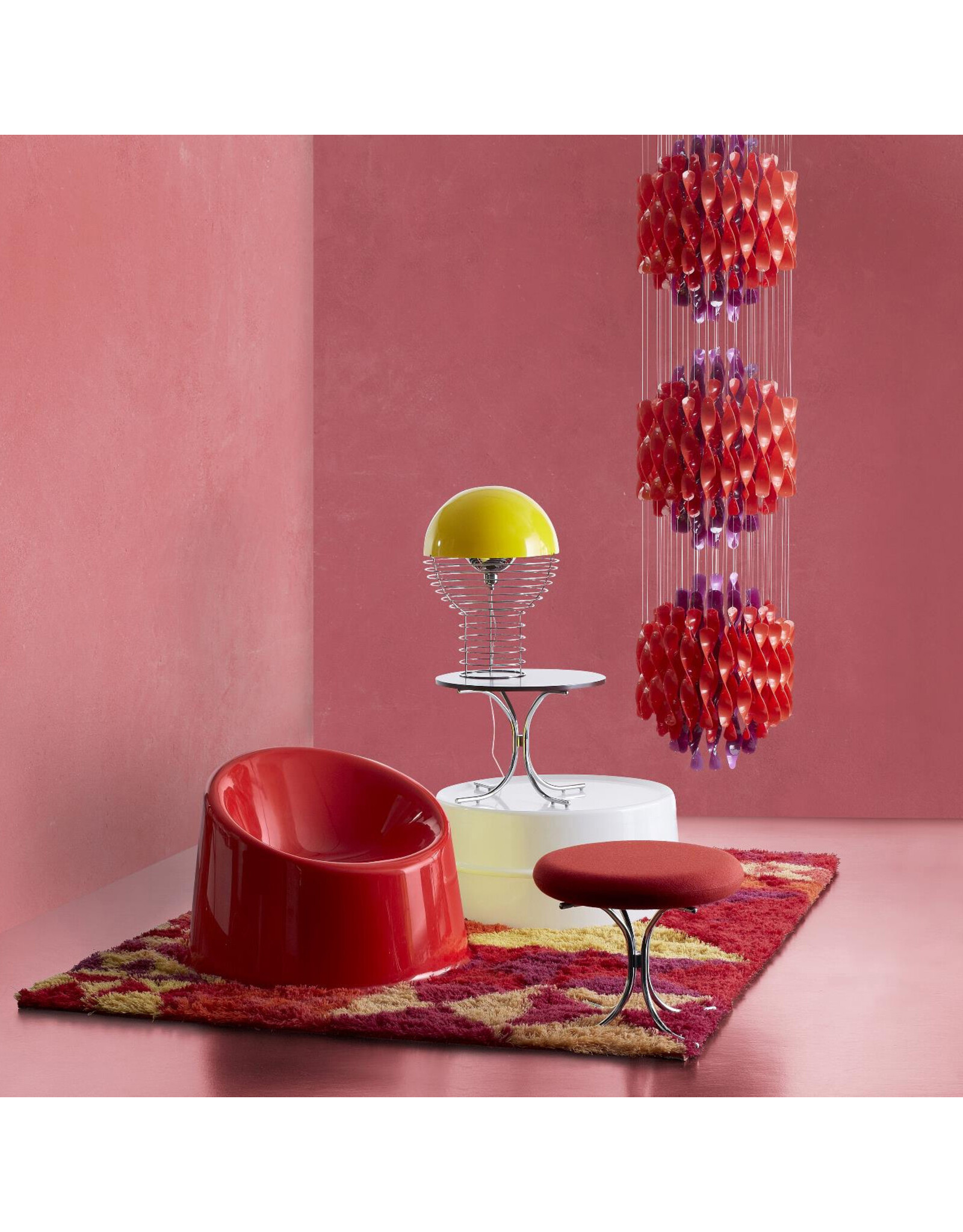 PANTO POP CHAIR IN RED