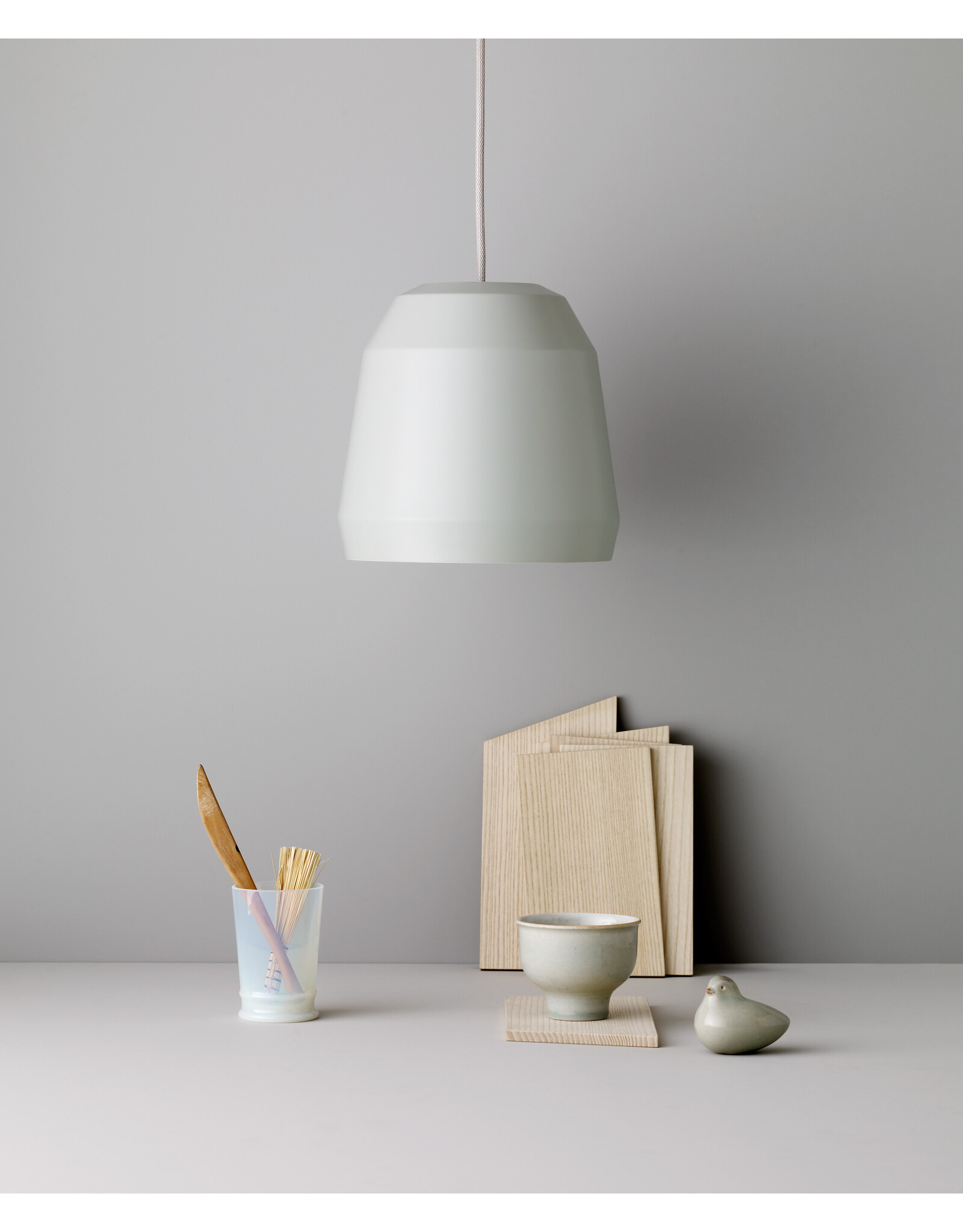 30% OFF - MINGUS 2 ALUMINIUM PENDANT LIGHT - LIGHT CELADON