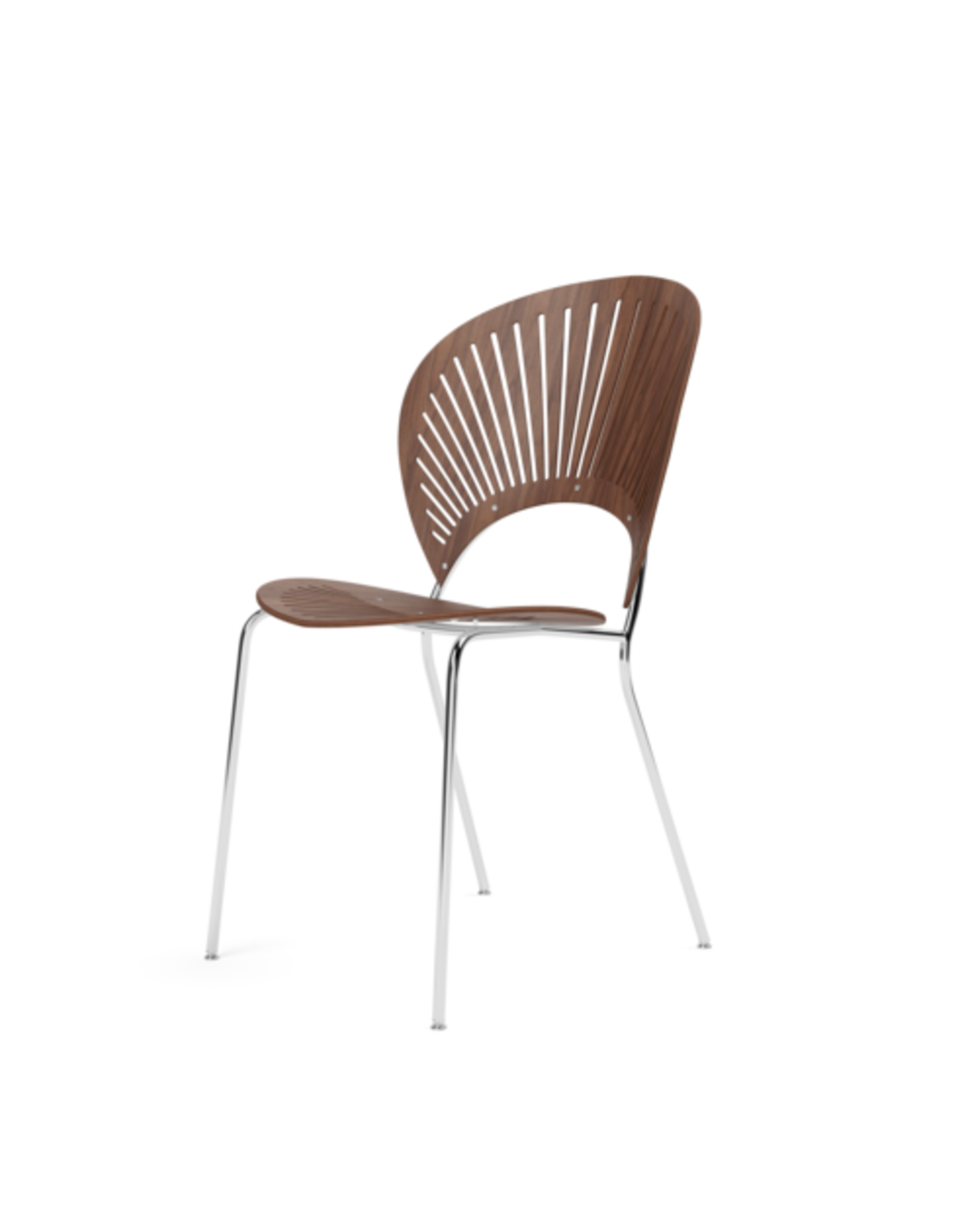 (BARGAIN CORNER) WALNUT TRINIDAD CHAIR