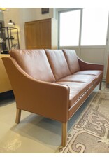 2209 3-SEATER SOFA IN WALNUT LEATHER