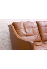 2209 3-SEATER SOFA IN WALNUT LEATHER
