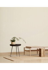 BOWL TABLE IN COFFEE WASTE BLACK