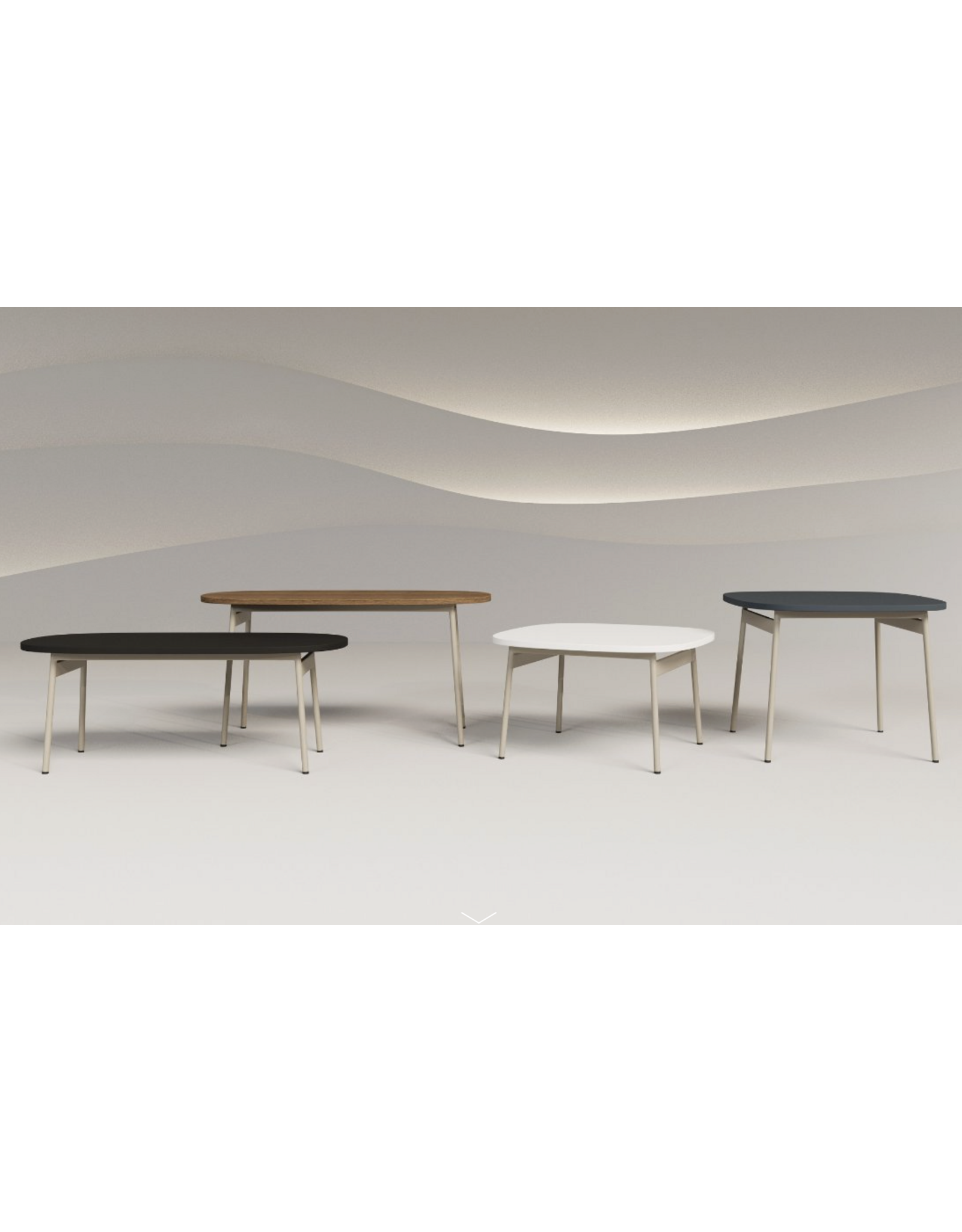 NOWYSTYL MOLLEN SOFT SQUARE TABLE IN H45CM