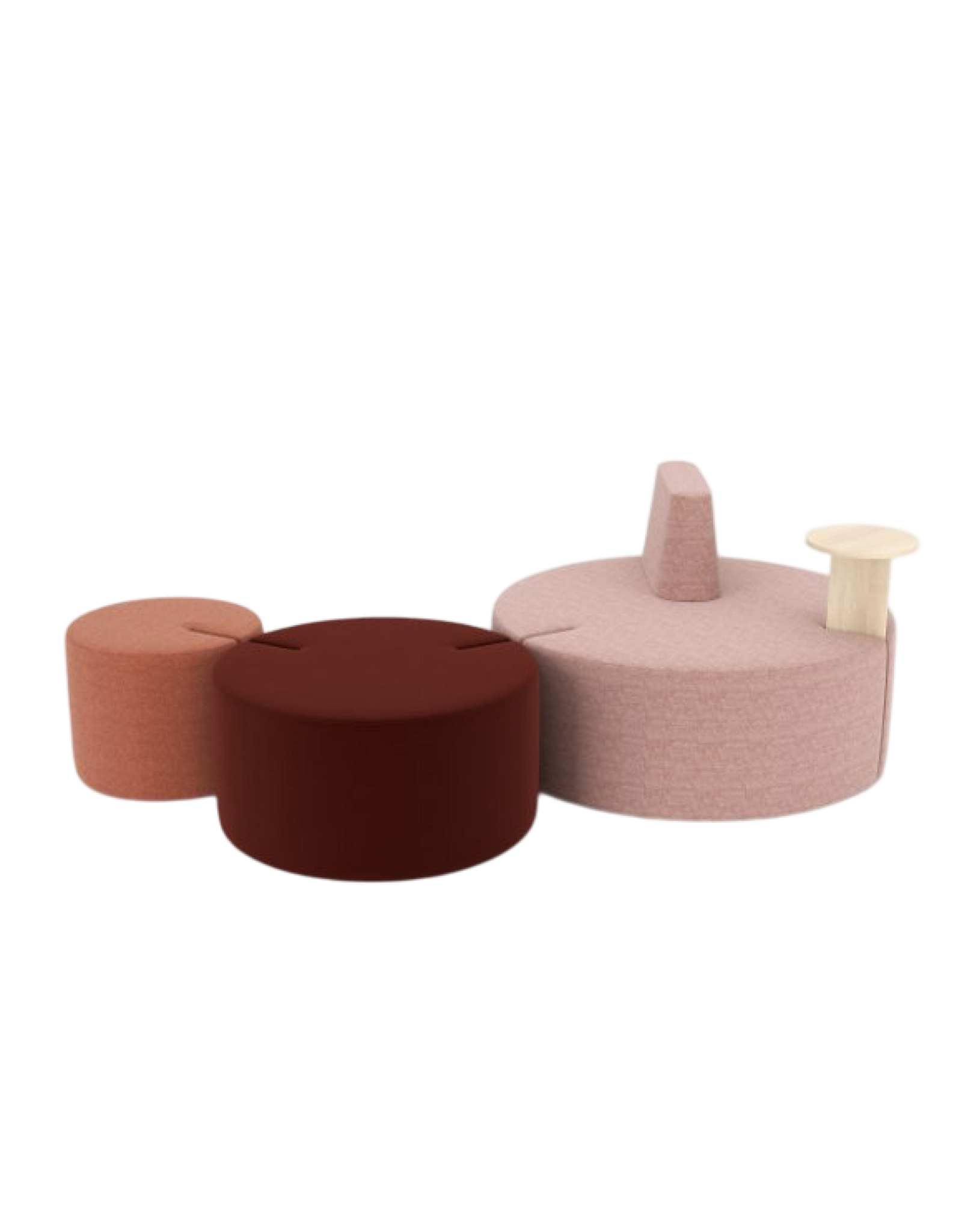 NOWYSTYL TRI.PLY MODULAR POUFFE SYSTEM