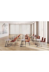 SEMU HEIGHT ADJUSTMENT TABLE WITH METAL TABLE TOP