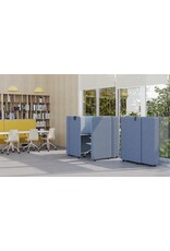 NOWYSTYL BRAINY FELT GREY WORKSTATION