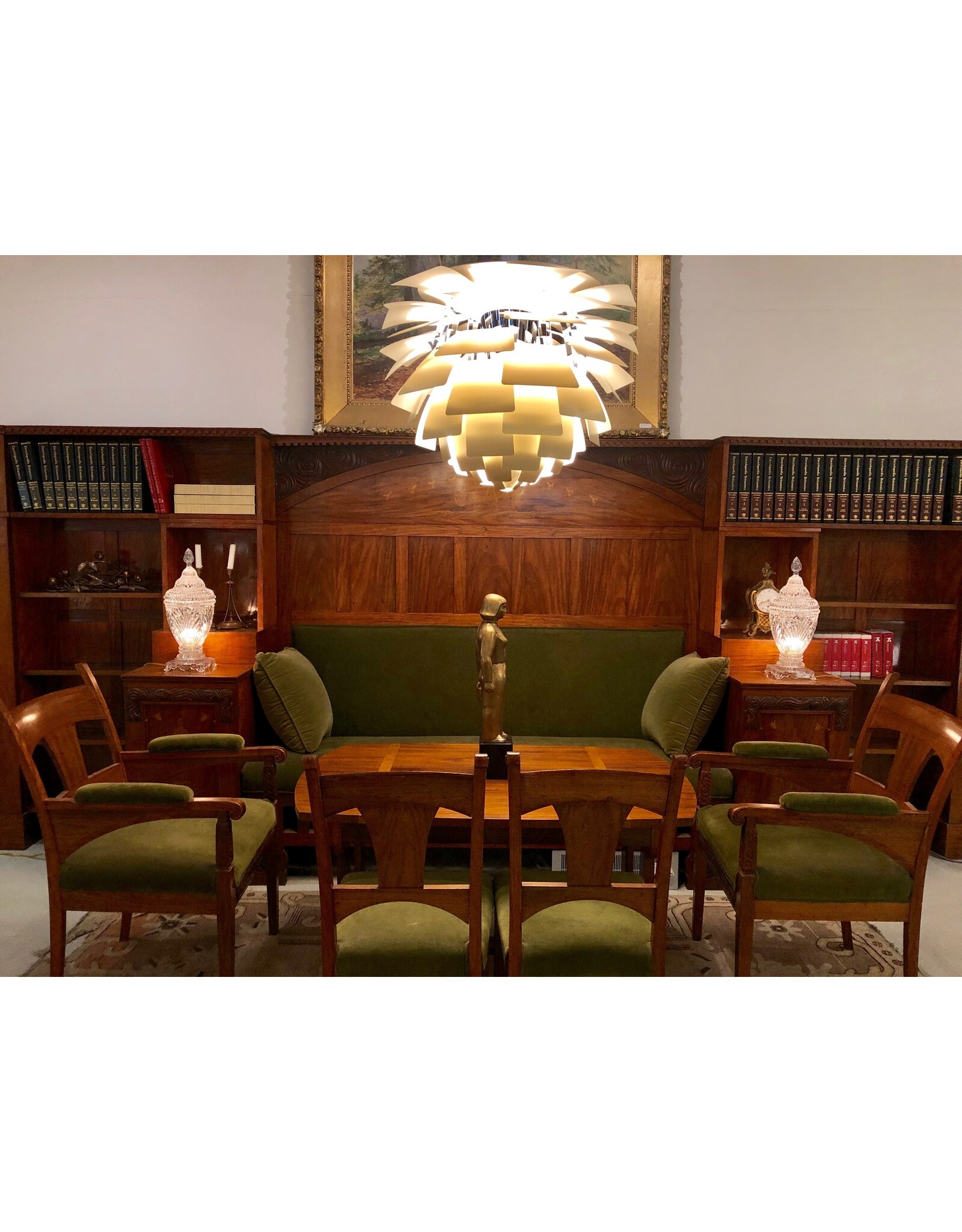 ARTS AND CRAFTS LIBRARY SUITE