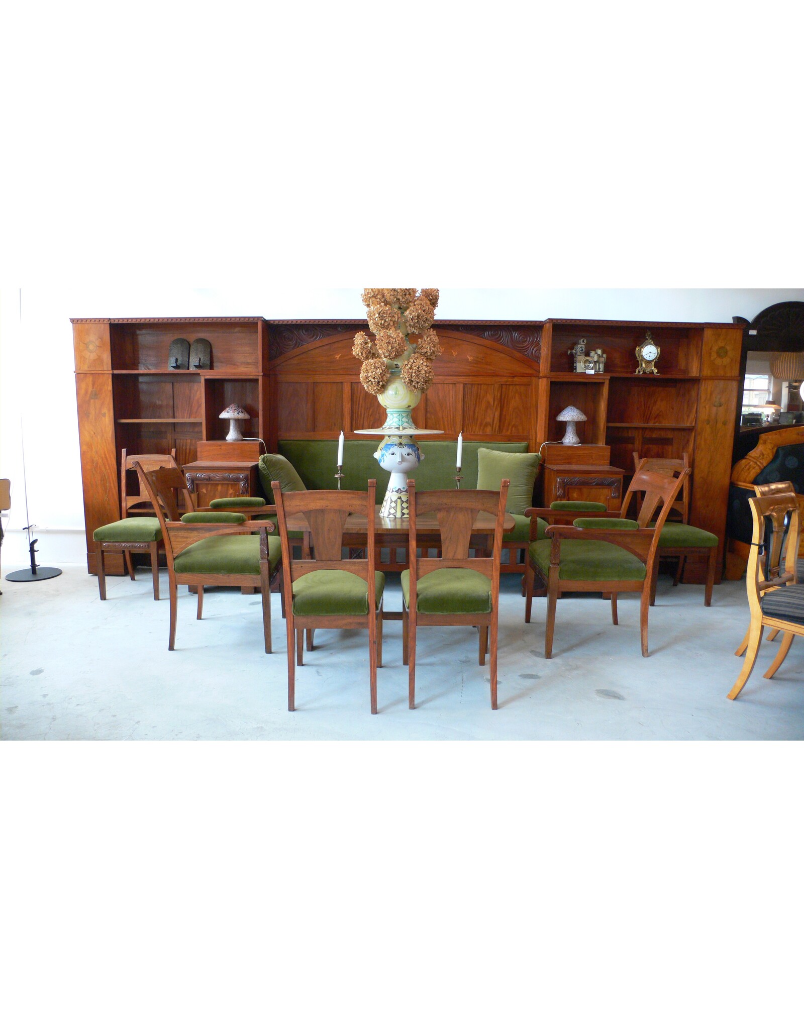 ARTS AND CRAFTS LIBRARY SUITE