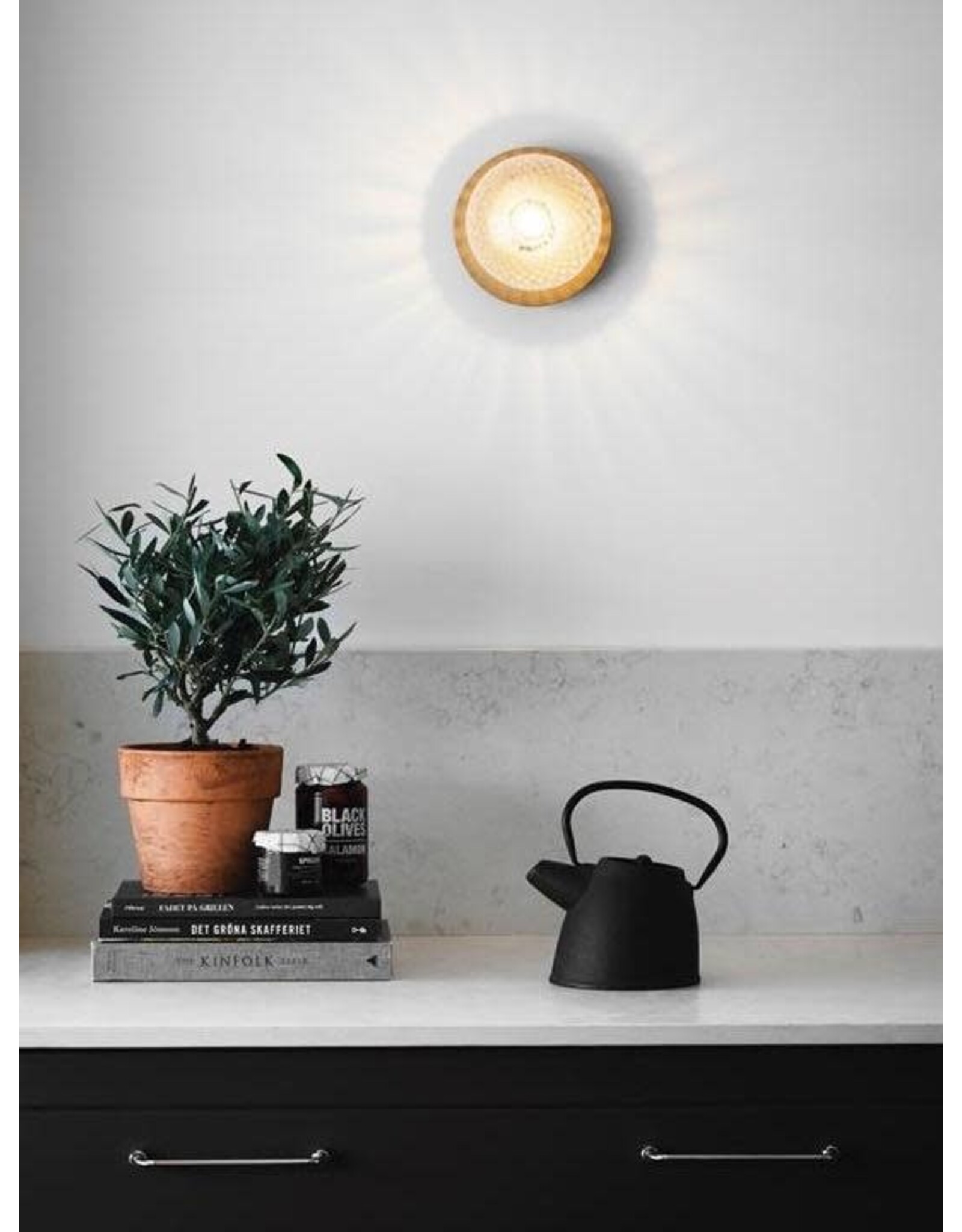 LIILA 1 LARGE WALL/CEILING LAMP