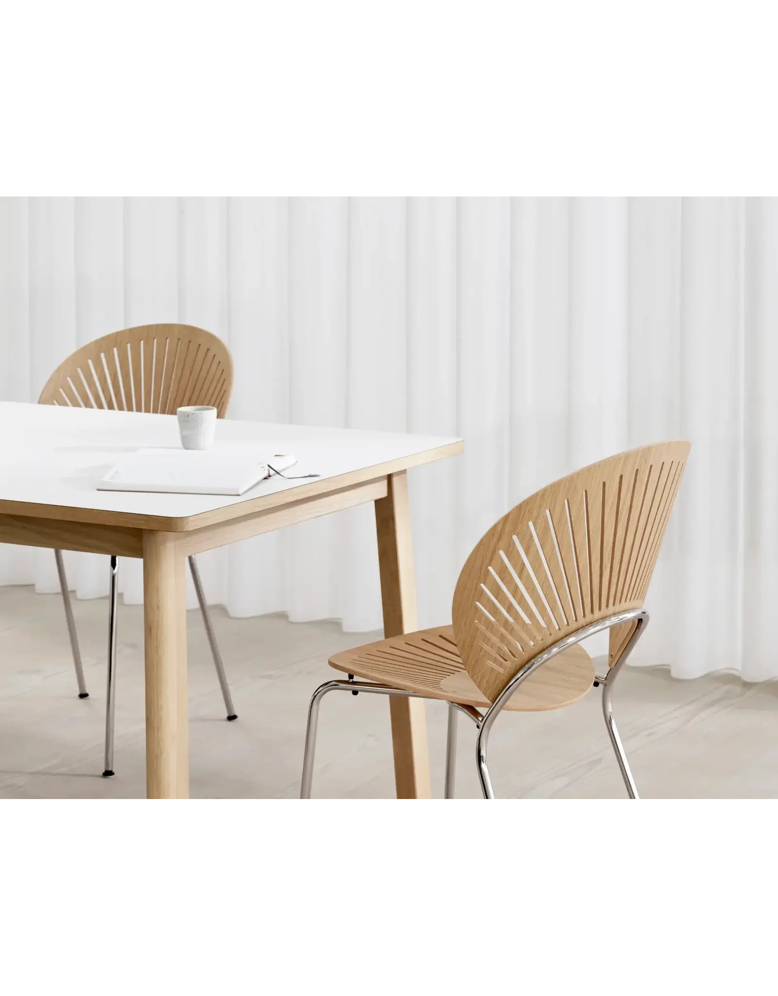 3398 TRINIDAD CHAIR IN OAK OIL  FINISH