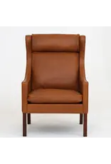2204 THE WING CHAIR IN COGNAC LEATHER