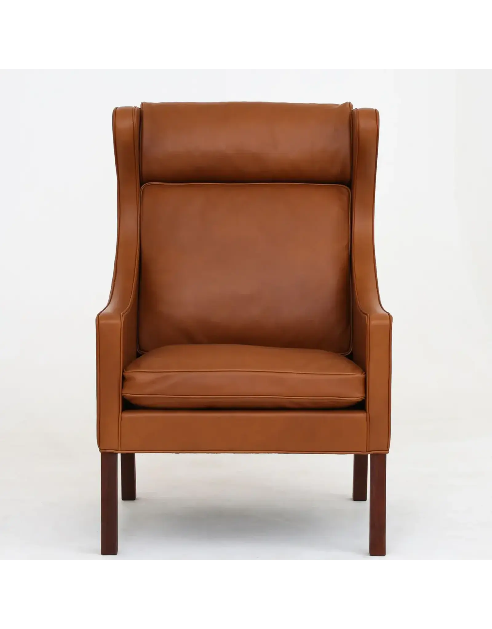 2204 THE WING CHAIR IN COGNAC LEATHER