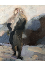 “ELIN IN FIELD” RARE OIL ON BOARD