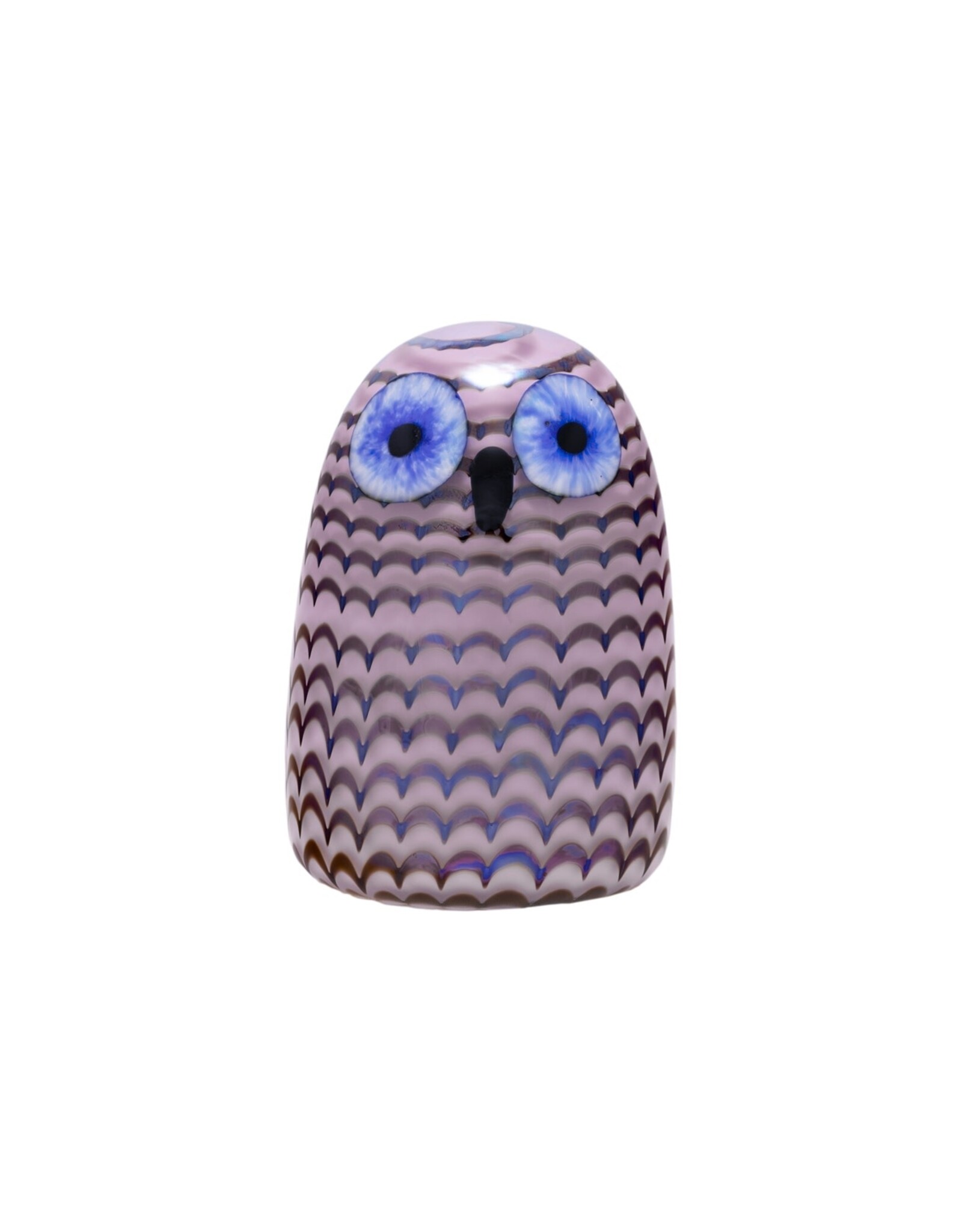 BIRDS BY TOIKKA, OWLET, LIGHT LILAC, 75X105MM