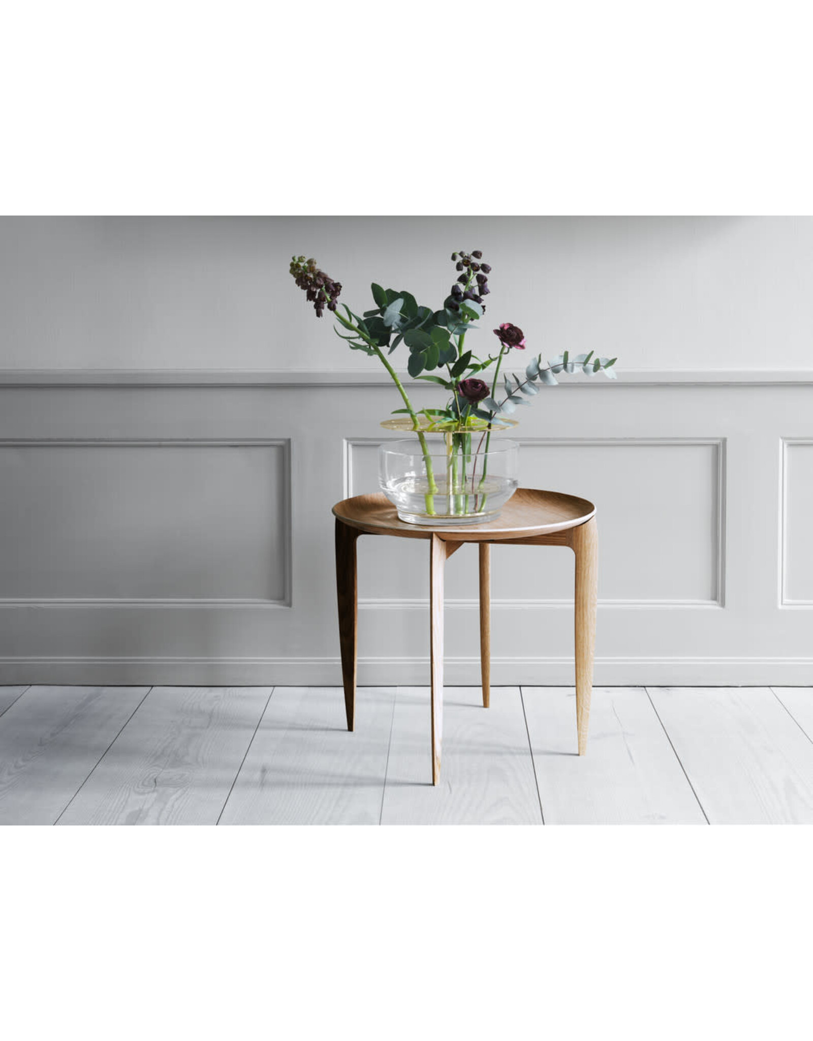 TRAY TABLE, FOLDABLE, DIA 45CM