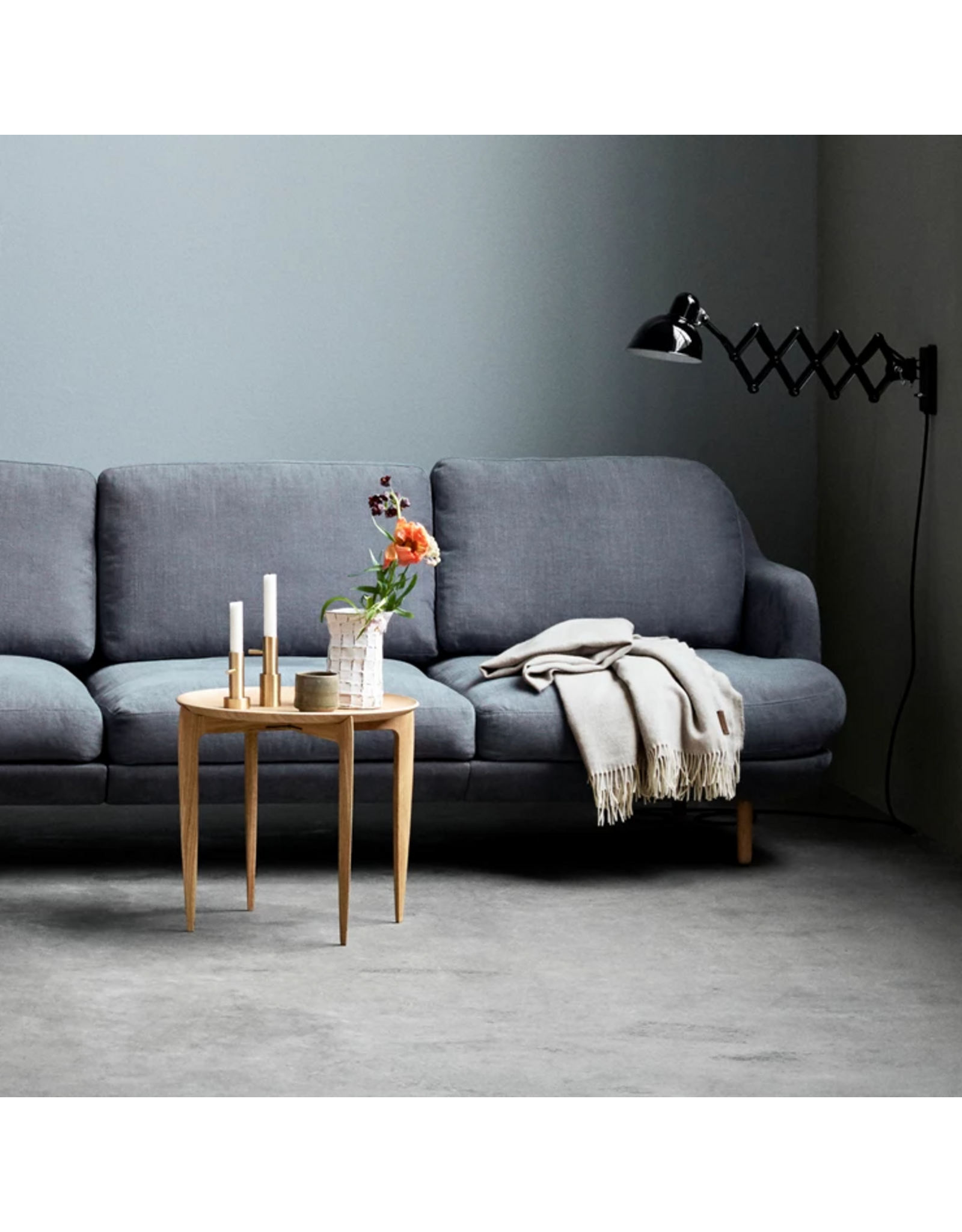 TRAY 邊桌, 可折疊, 直徑45厘米