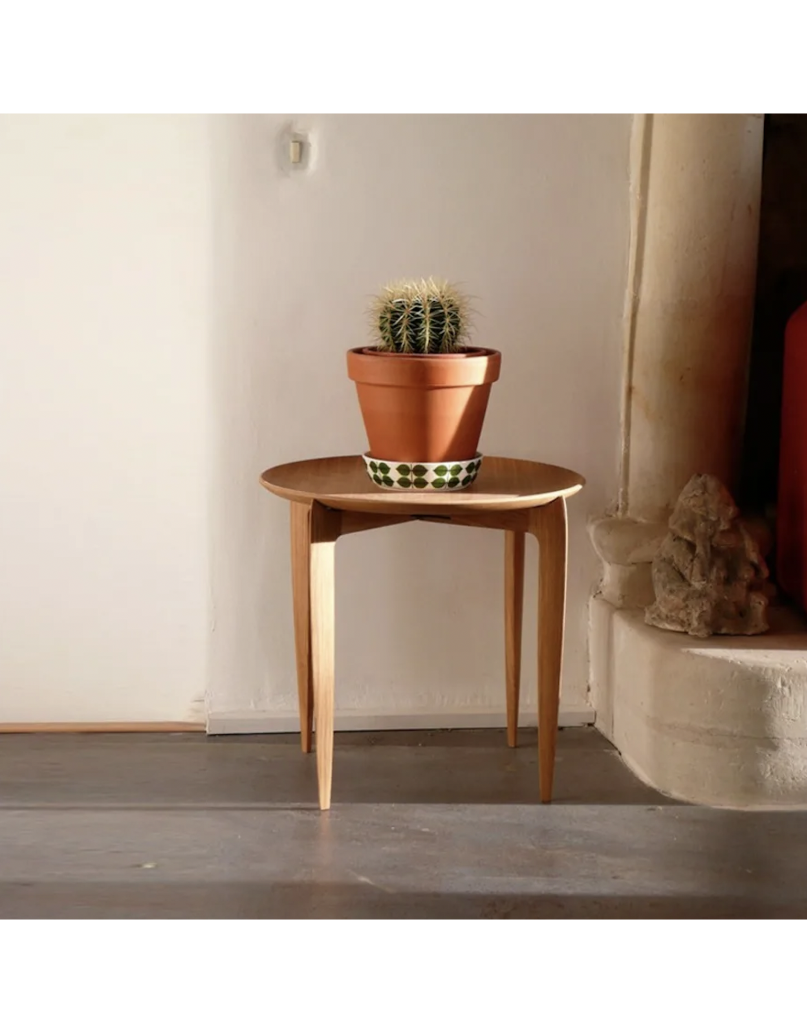 TRAY TABLE, FOLDABLE, DIA 45CM