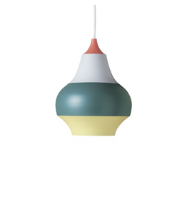 CIRQUE PENDANT LAMP, RED TOP, DIA380MM