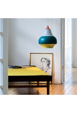 CIRQUE PENDANT LAMP, RED TOP, DIA380MM